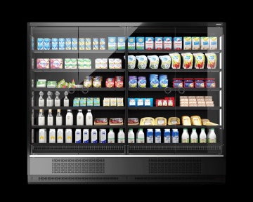 Охлаждаемый стеллаж DAZZL Vega SG 080 H210 Plug-in 125 (+1/+7)