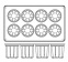 Форма для выпечки гибкая Paderno 47742-52