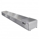 Настольная холодильная витрина ToppingBox НХВкр-11 (с крышкой)