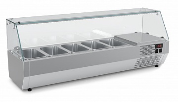 Витрина для ингредиентов пиццы Carboma A30 SM 1,2-G (5 GN1/4