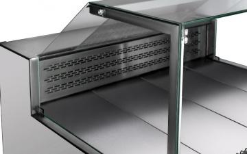 Холодильная витрина Cryspi Gamma Quadro 1500 SN без боковин (встроенный холод)