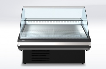 Холодильная витрина Cryspi Gamma-2 FISH 1500 с боковинами (встроенный холод)