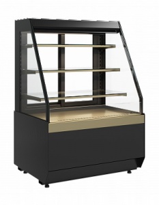 Витрина холодильная Carboma Cube 2 KC70 VM 0,9-2 STANDARD открытая (версия 2.0) (9005-0109)