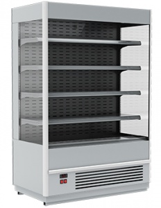 Пристенная витрина Полюс FC 20-08 VM 0,7-2 0430 (Carboma Cube 1930/875 ВХСп-0,7 INOX)