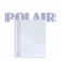 Дверь (СБ) радиусная левая для саладетты Polair, заливка, с новой втулкой шарнира