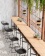Стол барный Knobb 120*60 светлое дерево
