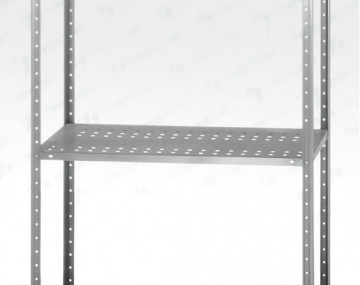 Перфорированная полка для стеллажа СПЛн - 1500*300 "Norma Inox"