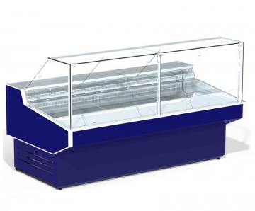 Холодильная витрина Cryspi Magnum Quadro SN 1250 без боковин (встроенный холод)