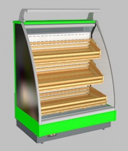 Полувертикальная горка овощная Lida STELLA MINI 1,3 (встройка)