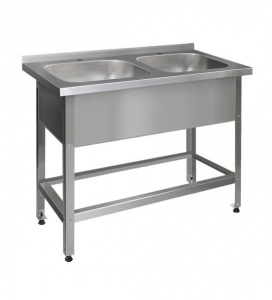 Ванна моечная цельнотянутая Финист ВМНц-2 (1200х600х850)