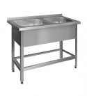 Ванна моечная цельнотянутая Финист ВМНц-2 (1200х600х850)