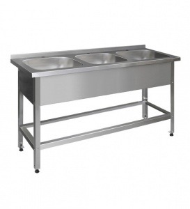 Ванна моечная цельнотянутая Финист ВМНц-3 (1500х600х850)
