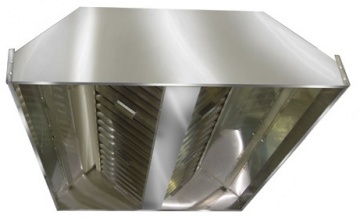 Зонт вытяжной центральный Iterma ЗВЦ-1300х2000х350